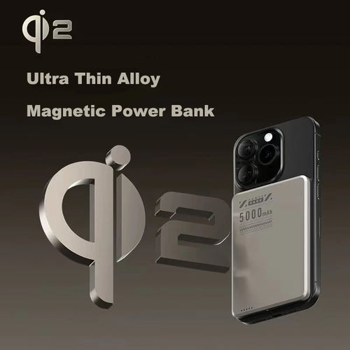 10000Mah Magnetic Power Bank Qi2 Wireless Fast Charger External Battery for Magsafe Powerbank for Iphone 17 16 15 Samsung Xiaomi